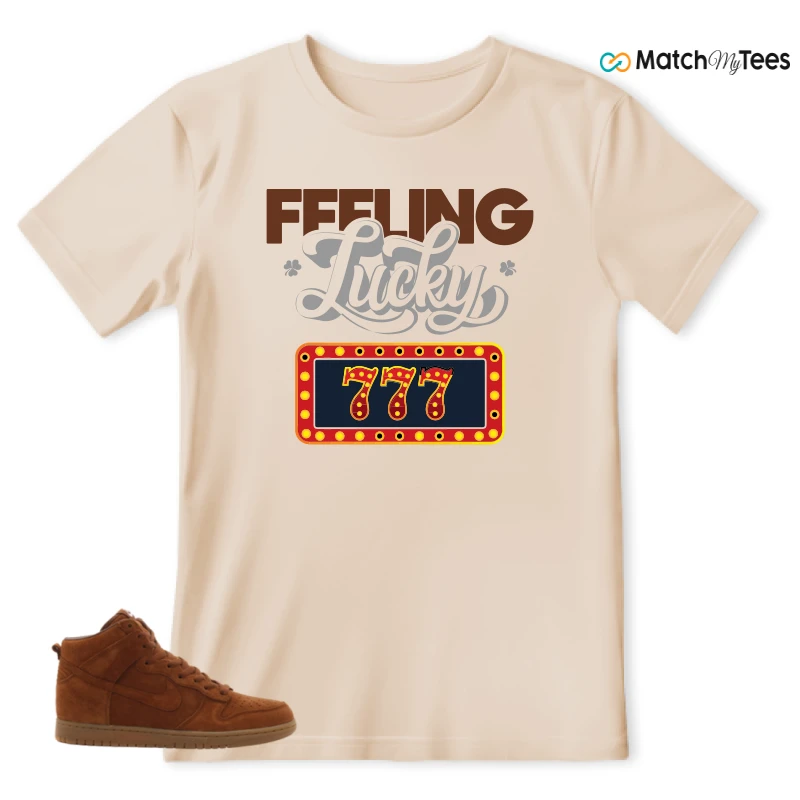 NIKE X APC DUNK HIGH RUSTIC BROWN NRG 08 SNEAKER Matching Tees t-shirt