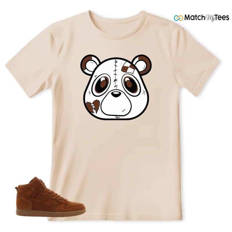 NIKE X APC DUNK HIGH RUSTIC BROWN NRG 08 SNEAKER Matching Tees t-shirt