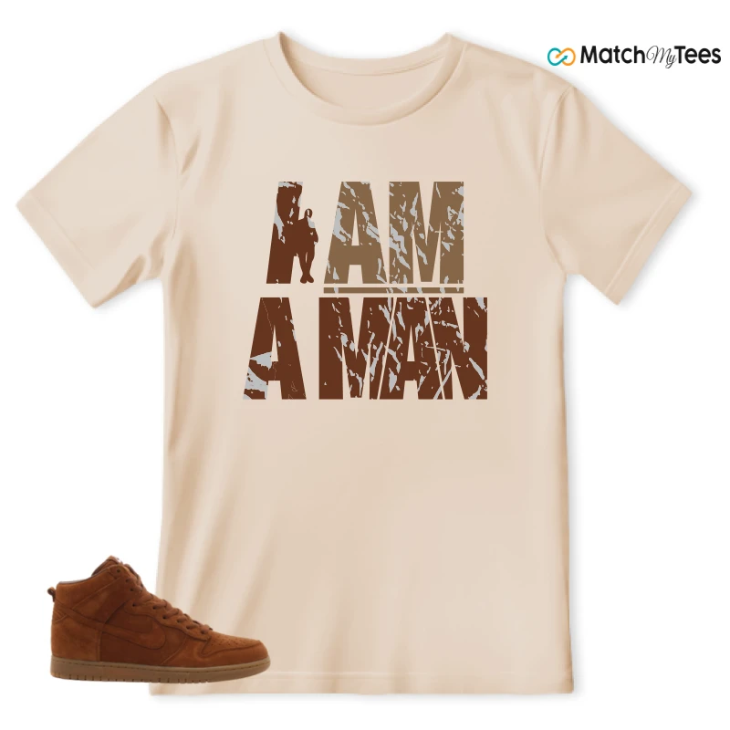 NIKE X APC DUNK HIGH RUSTIC BROWN NRG 08 SNEAKER Matching Tees t-shirt
