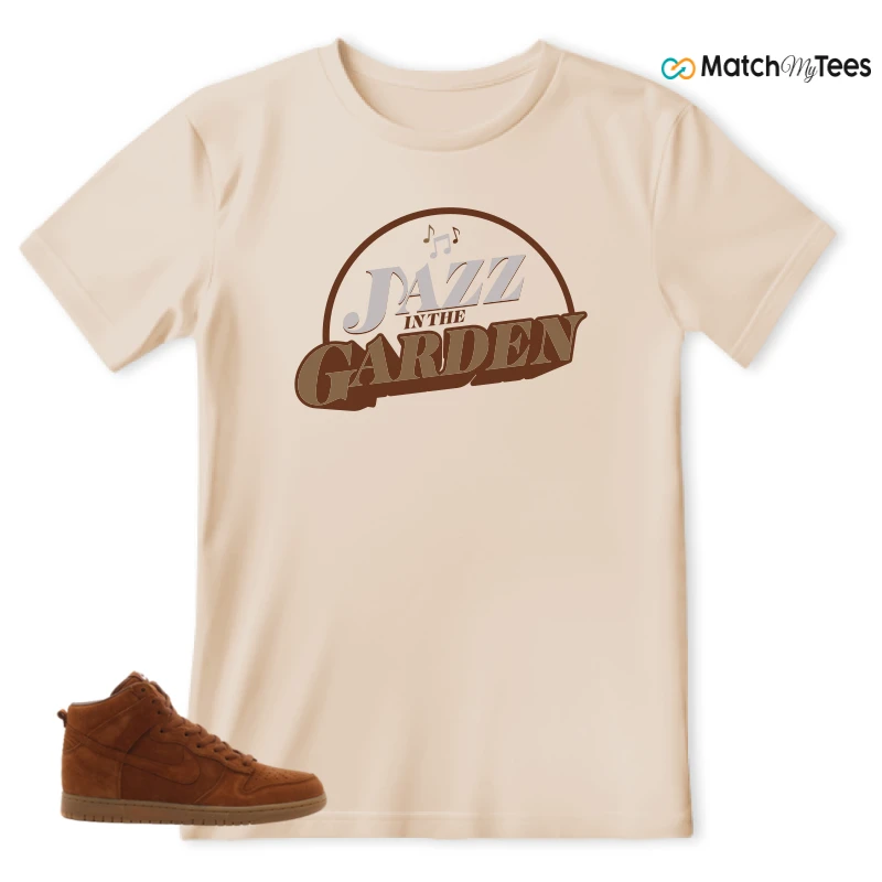 NIKE X APC DUNK HIGH RUSTIC BROWN NRG 08 SNEAKER Matching Tees t-shirt