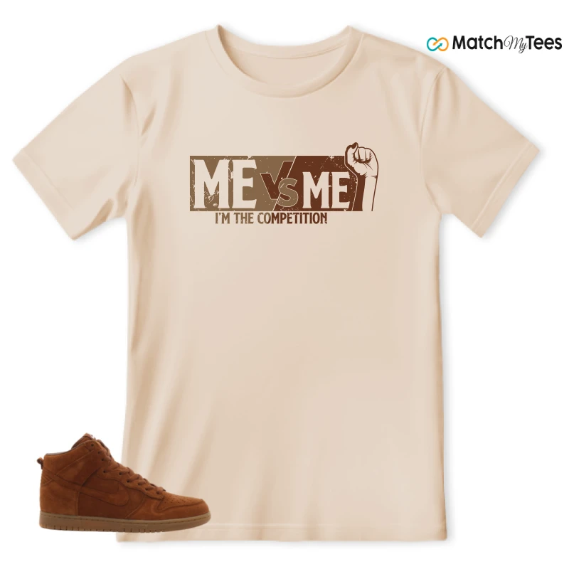 NIKE X APC DUNK HIGH RUSTIC BROWN NRG 08 SNEAKER Matching Tees t-shirt