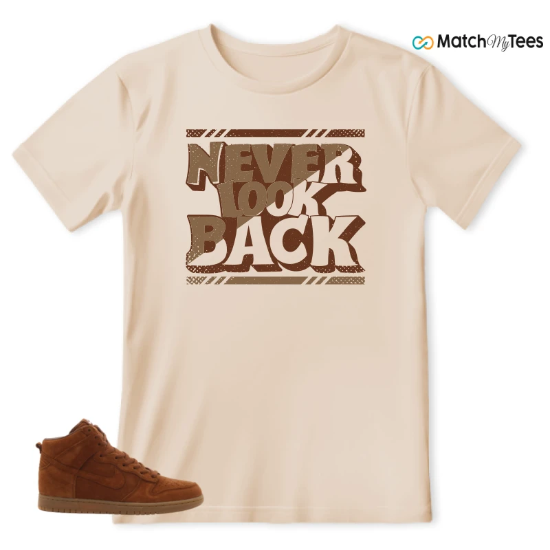 NIKE X APC DUNK HIGH RUSTIC BROWN NRG 08 SNEAKER Matching Tees t-shirt