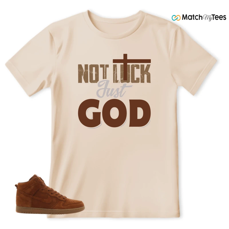 NIKE X APC DUNK HIGH RUSTIC BROWN NRG 08 SNEAKER Matching Tees t-shirt