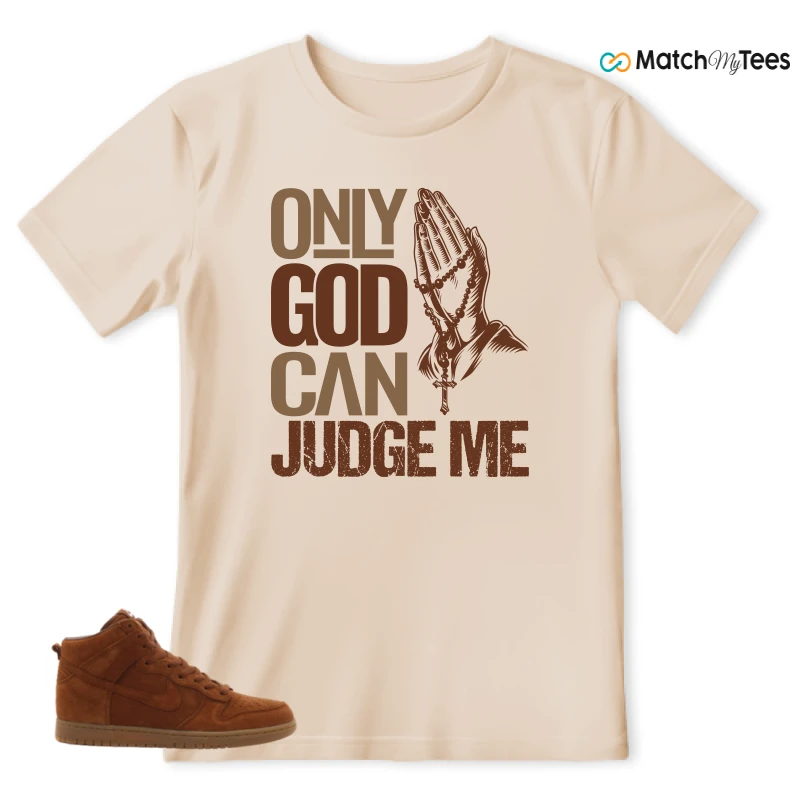 NIKE X APC DUNK HIGH RUSTIC BROWN NRG 08 SNEAKER Matching Tees t-shirt