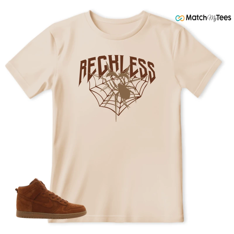 NIKE X APC DUNK HIGH RUSTIC BROWN NRG 08 SNEAKER Matching Tees t-shirt