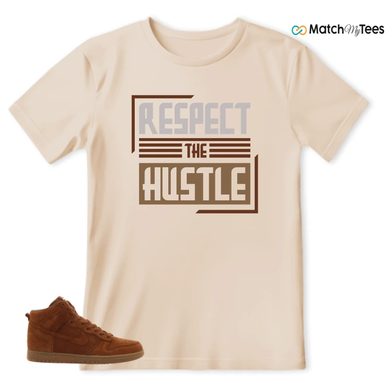 NIKE X APC DUNK HIGH RUSTIC BROWN NRG 08 SNEAKER Matching Tees t-shirt