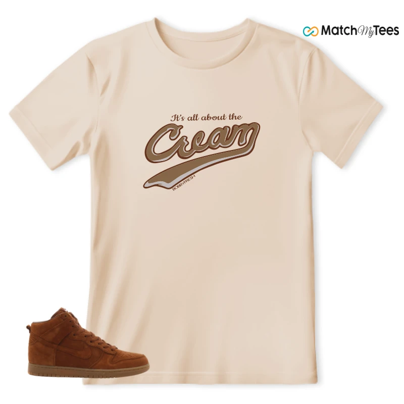 NIKE X APC DUNK HIGH RUSTIC BROWN NRG 08 SNEAKER Matching Tees t-shirt