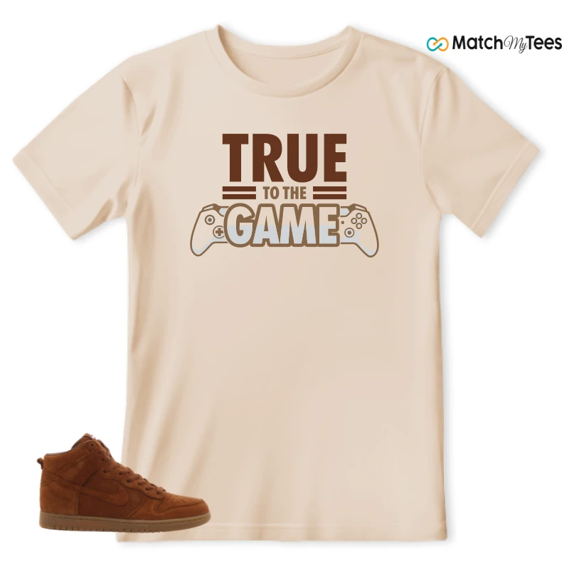 NIKE X APC DUNK HIGH RUSTIC BROWN NRG 08 SNEAKER Matching Tees t-shirt