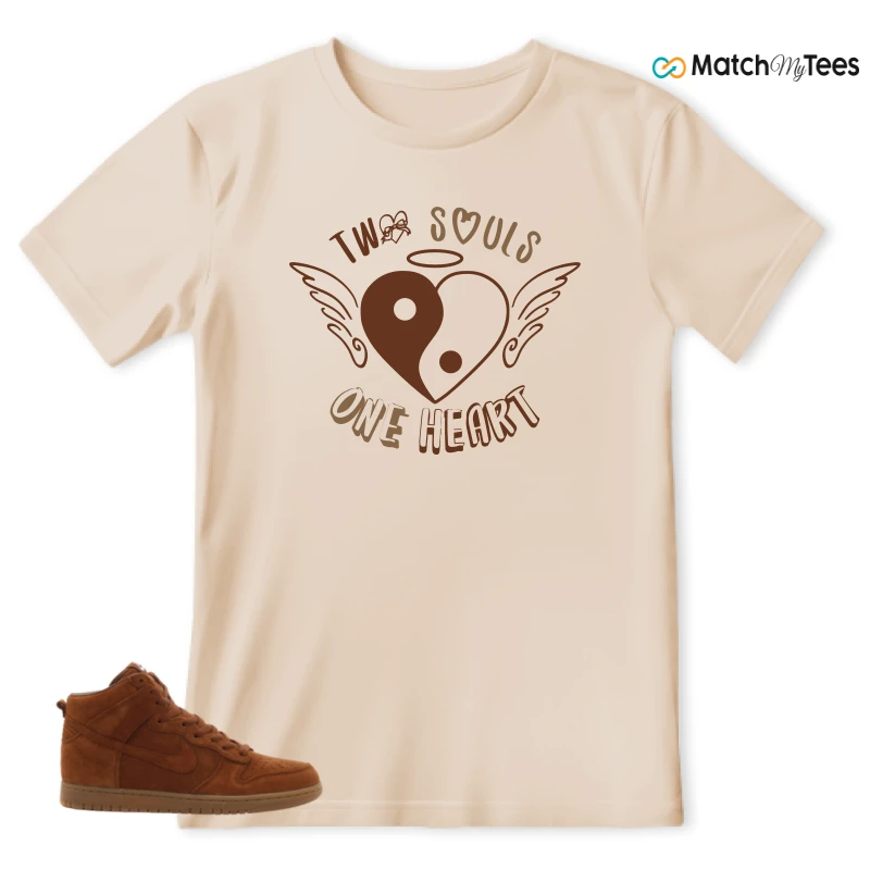NIKE X APC DUNK HIGH RUSTIC BROWN NRG 08 SNEAKER Matching Tees t-shirt