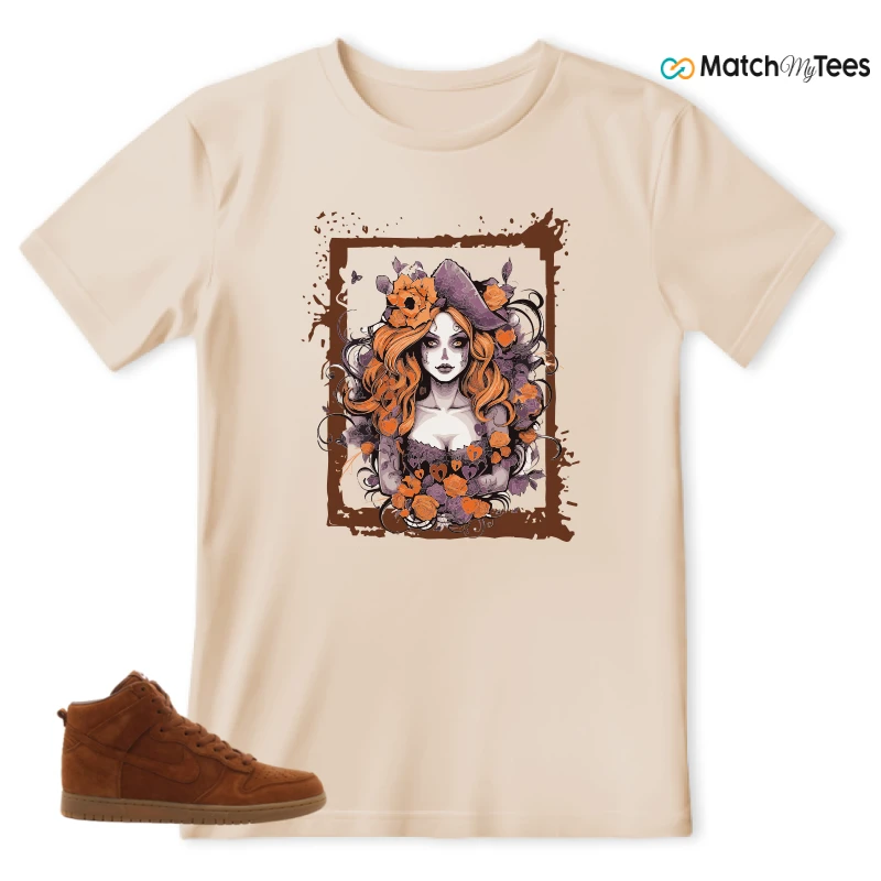 NIKE X APC DUNK HIGH RUSTIC BROWN NRG 08 SNEAKER Matching Tees t-shirt