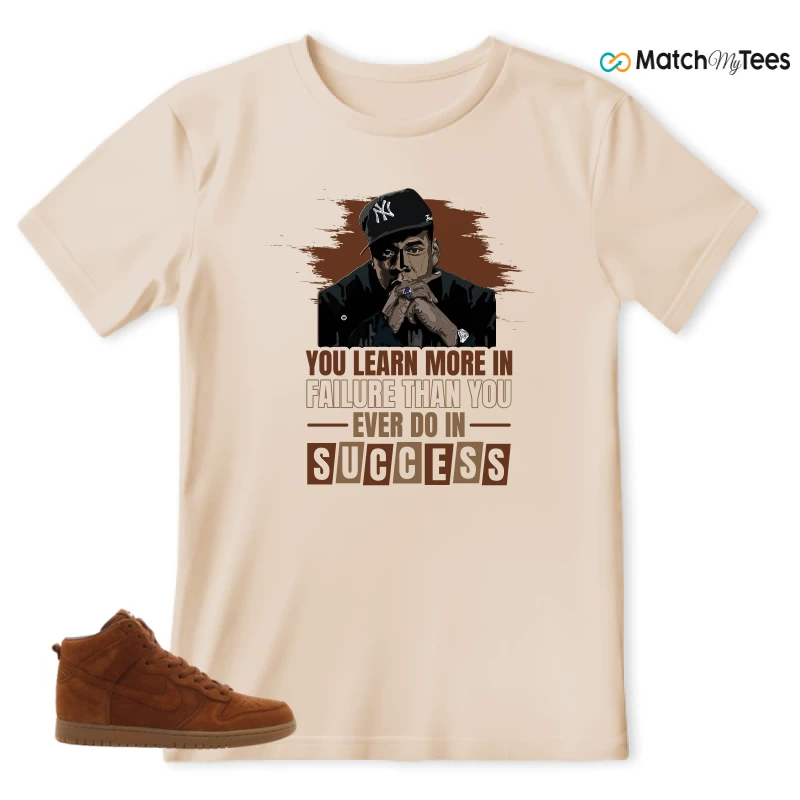 NIKE X APC DUNK HIGH RUSTIC BROWN NRG 08 SNEAKER Matching Tees t-shirt