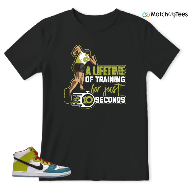 NIKE DUNK HIGH PRO FROSKATE ALL LOVE SNEAKER Matching Tees t-shirt
