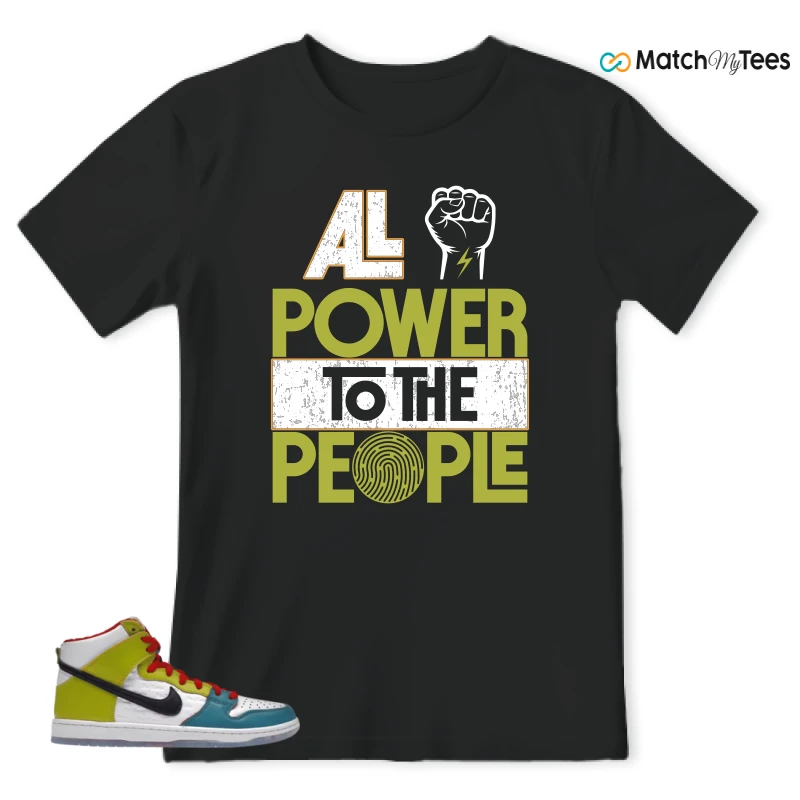 NIKE DUNK HIGH PRO FROSKATE ALL LOVE SNEAKER Matching Tees t-shirt