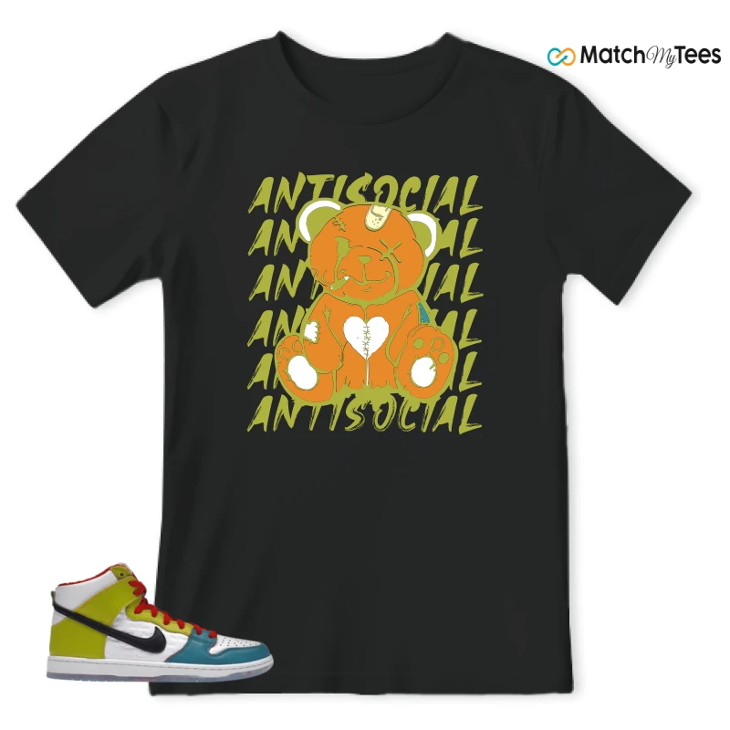 NIKE DUNK HIGH PRO FROSKATE ALL LOVE SNEAKER Matching Tees t-shirt