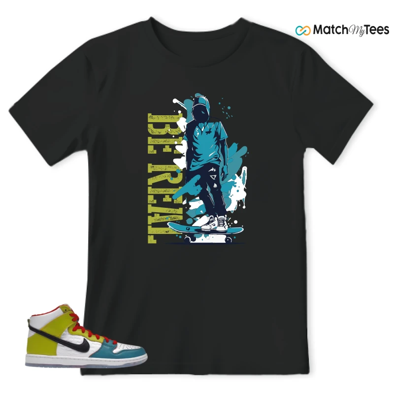 NIKE DUNK HIGH PRO FROSKATE ALL LOVE SNEAKER Matching Tees t-shirt