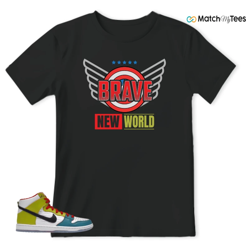 NIKE DUNK HIGH PRO FROSKATE ALL LOVE SNEAKER Matching Tees t-shirt