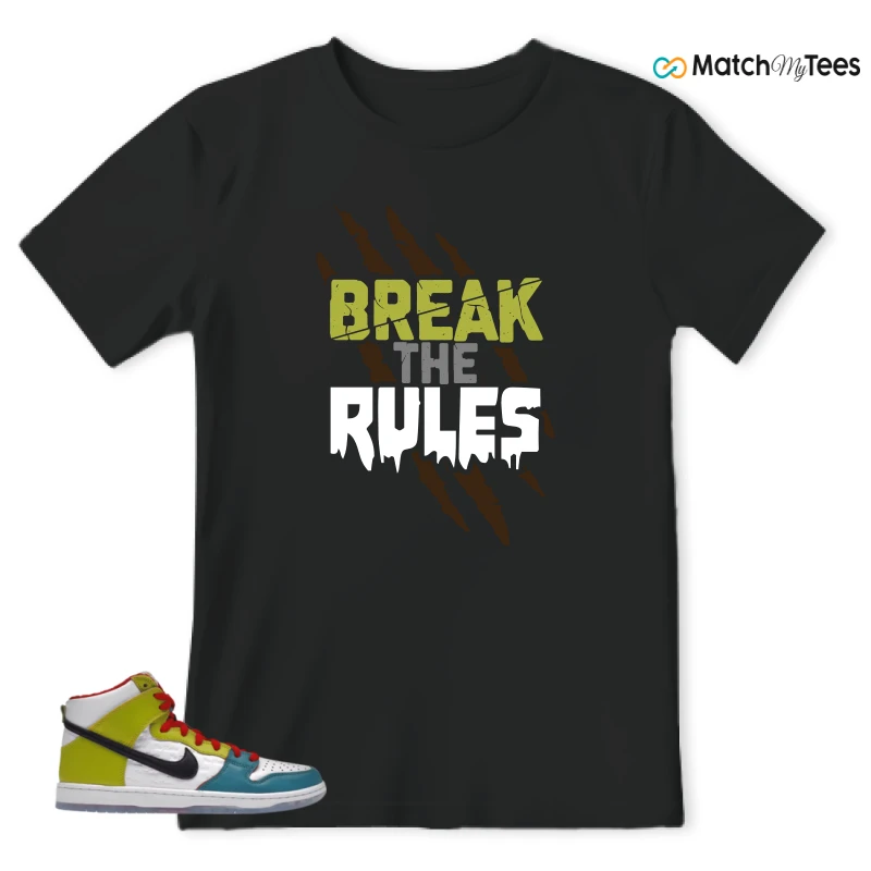 NIKE DUNK HIGH PRO FROSKATE ALL LOVE SNEAKER Matching Tees t-shirt