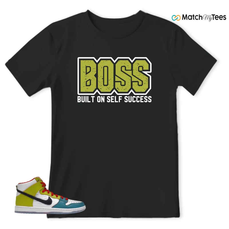 NIKE DUNK HIGH PRO FROSKATE ALL LOVE SNEAKER Matching Tees t-shirt