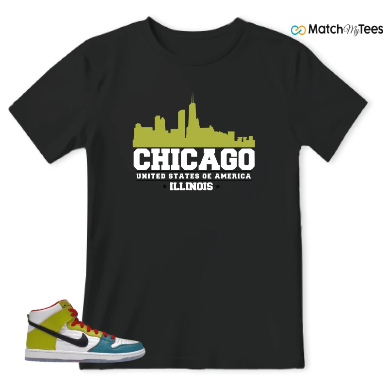 NIKE DUNK HIGH PRO FROSKATE ALL LOVE SNEAKER Matching Tees t-shirt