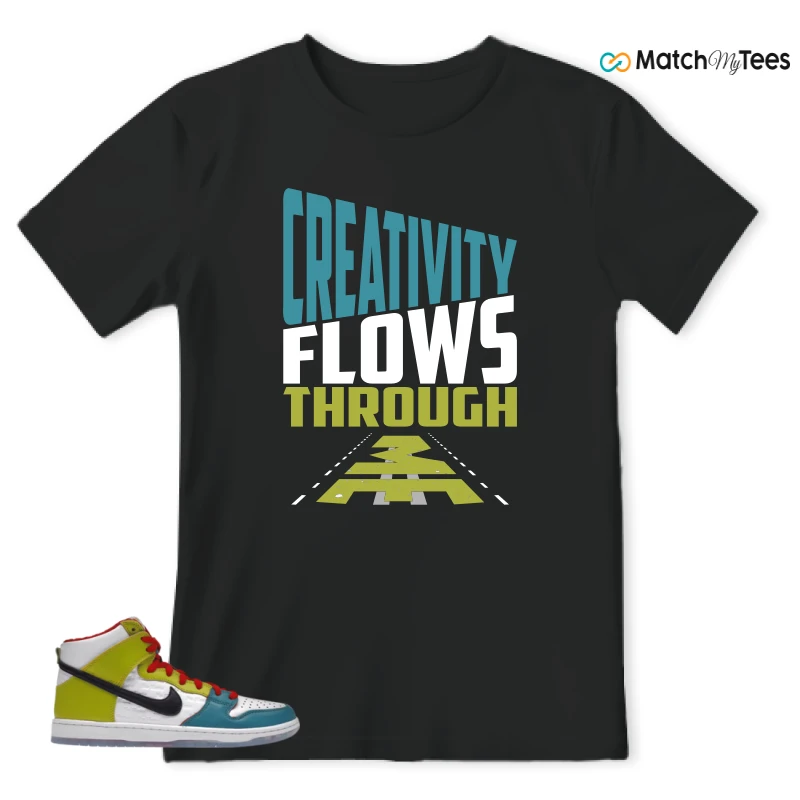 NIKE DUNK HIGH PRO FROSKATE ALL LOVE SNEAKER Matching Tees t-shirt