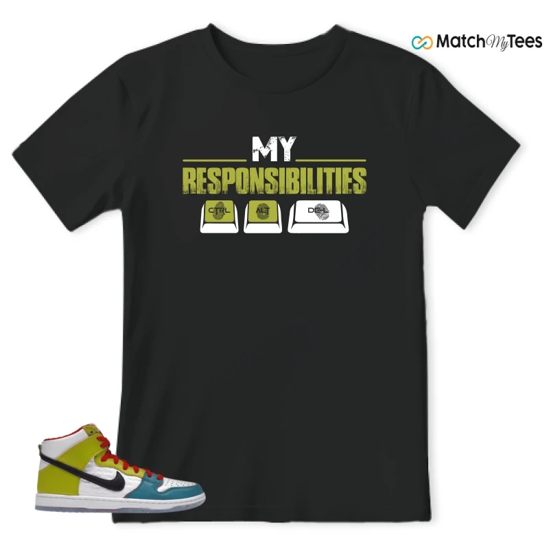 NIKE DUNK HIGH PRO FROSKATE ALL LOVE SNEAKER Matching Tees t-shirt