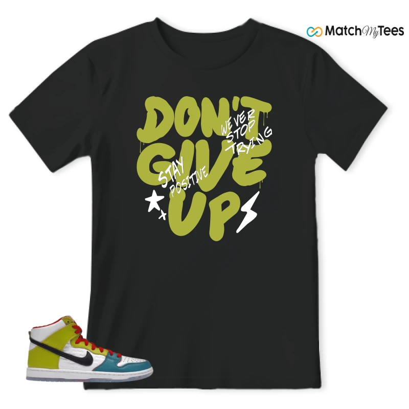NIKE DUNK HIGH PRO FROSKATE ALL LOVE SNEAKER Matching Tees t-shirt