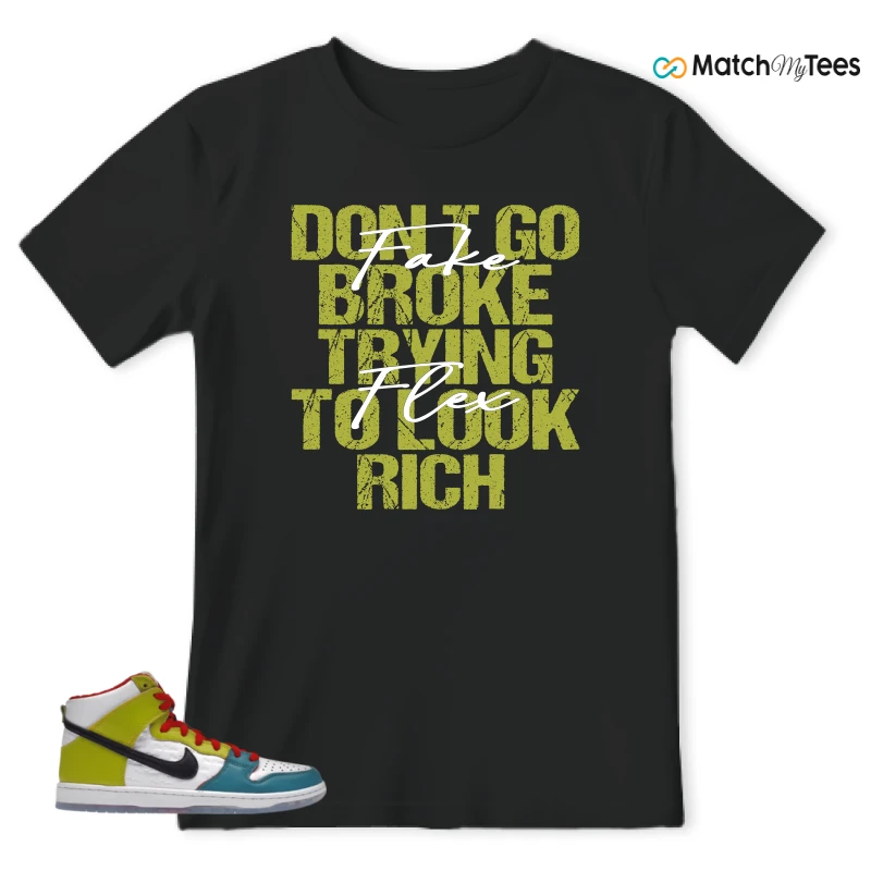NIKE DUNK HIGH PRO FROSKATE ALL LOVE SNEAKER Matching Tees t-shirt