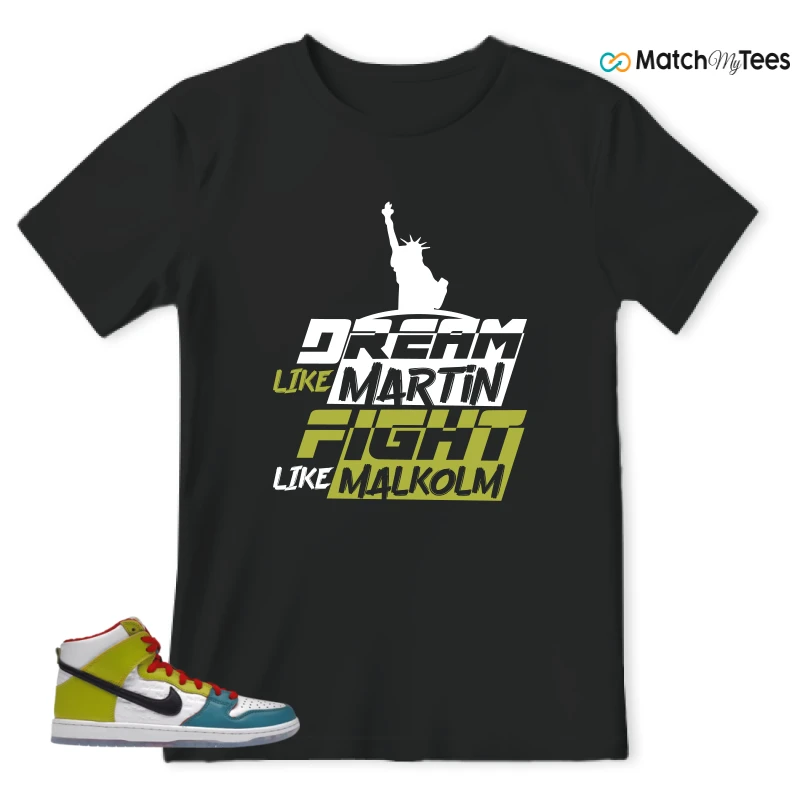 NIKE DUNK HIGH PRO FROSKATE ALL LOVE SNEAKER Matching Tees t-shirt