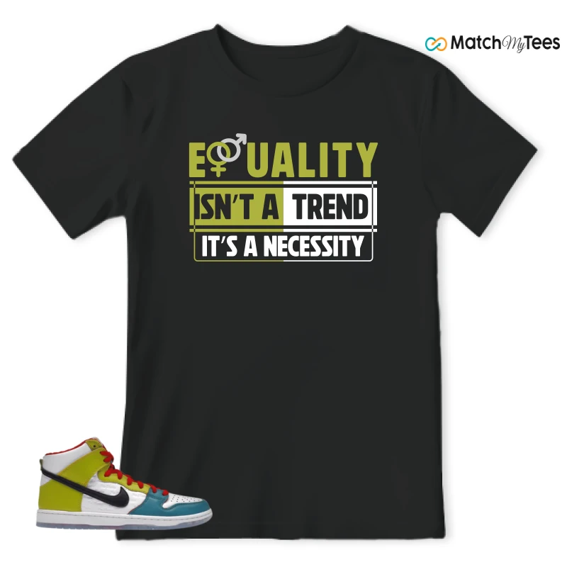 NIKE DUNK HIGH PRO FROSKATE ALL LOVE SNEAKER Matching Tees t-shirt