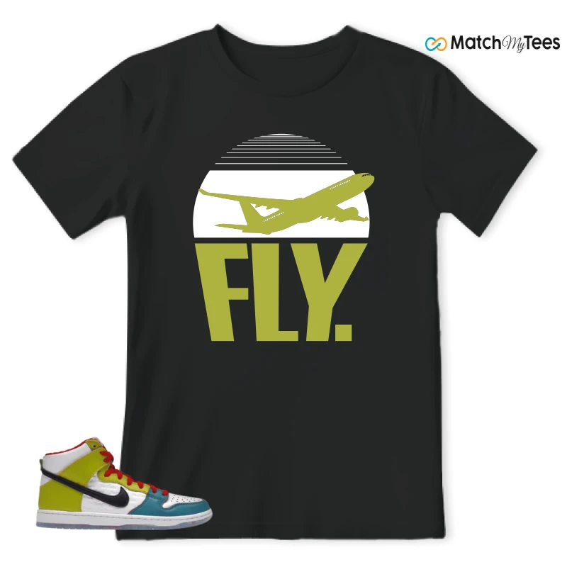 NIKE DUNK HIGH PRO FROSKATE ALL LOVE SNEAKER Matching Tees t-shirt