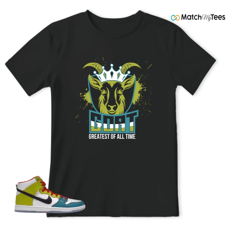 NIKE DUNK HIGH PRO FROSKATE ALL LOVE SNEAKER Matching Tees t-shirt