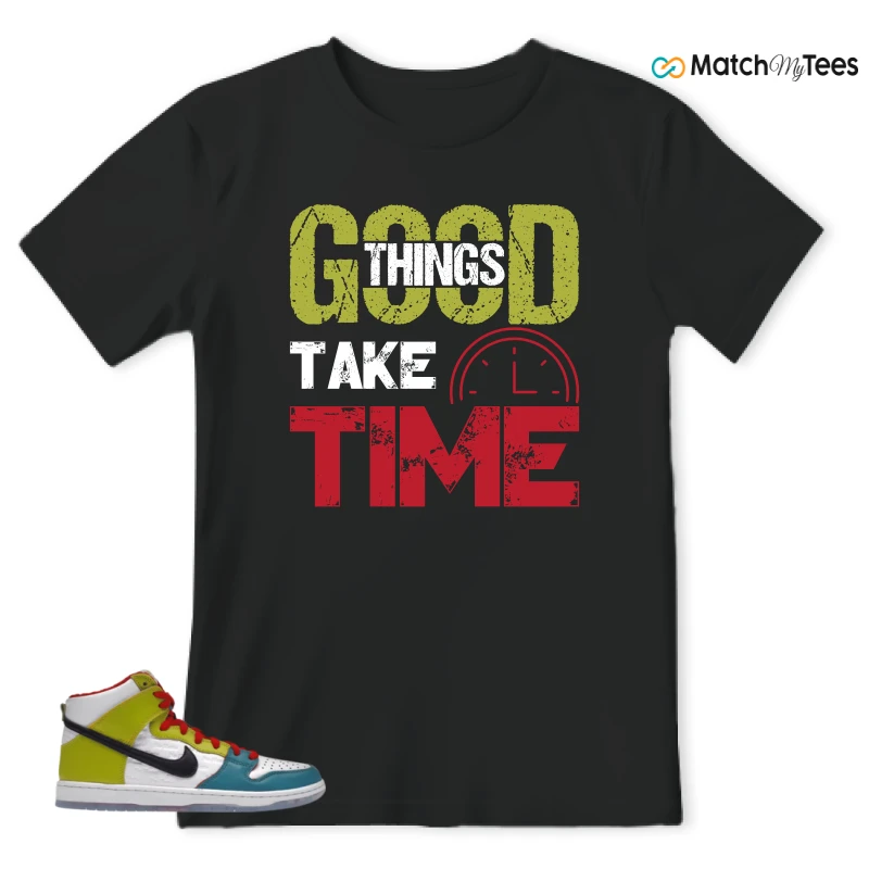 NIKE DUNK HIGH PRO FROSKATE ALL LOVE SNEAKER Matching Tees t-shirt