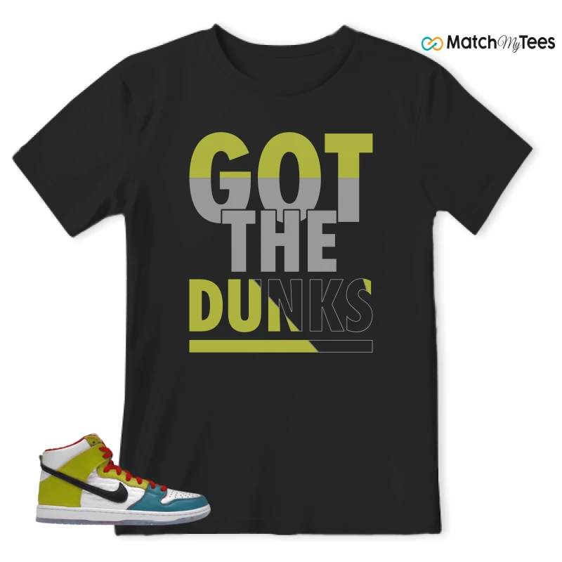 NIKE DUNK HIGH PRO FROSKATE ALL LOVE SNEAKER Matching Tees t-shirt