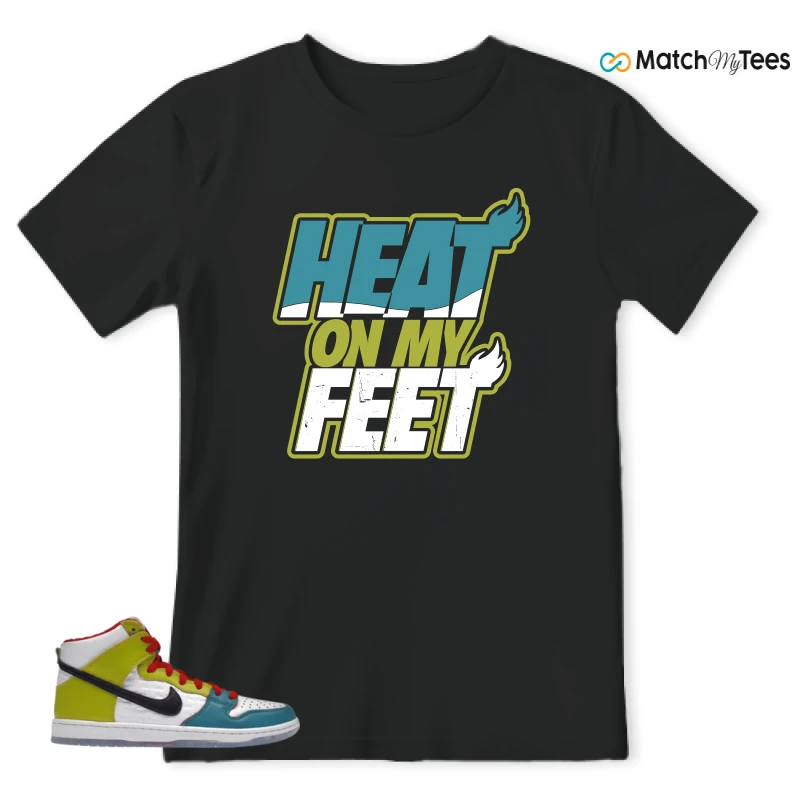 NIKE DUNK HIGH PRO FROSKATE ALL LOVE SNEAKER Matching Tees t-shirt