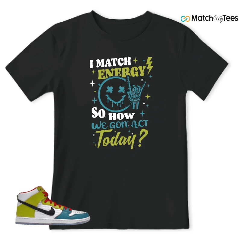 NIKE DUNK HIGH PRO FROSKATE ALL LOVE SNEAKER Matching Tees t-shirt