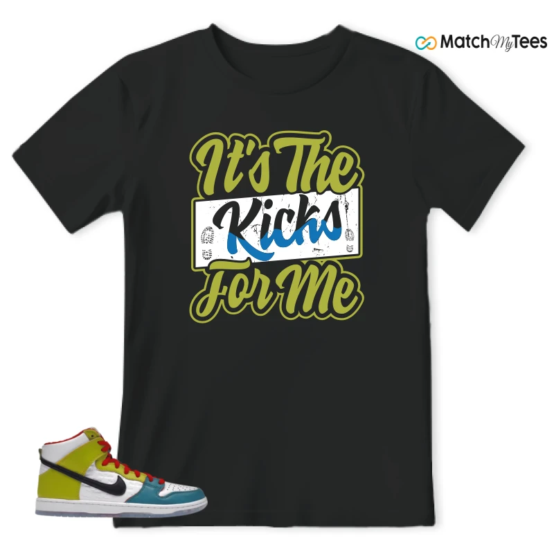 NIKE DUNK HIGH PRO FROSKATE ALL LOVE SNEAKER Matching Tees t-shirt