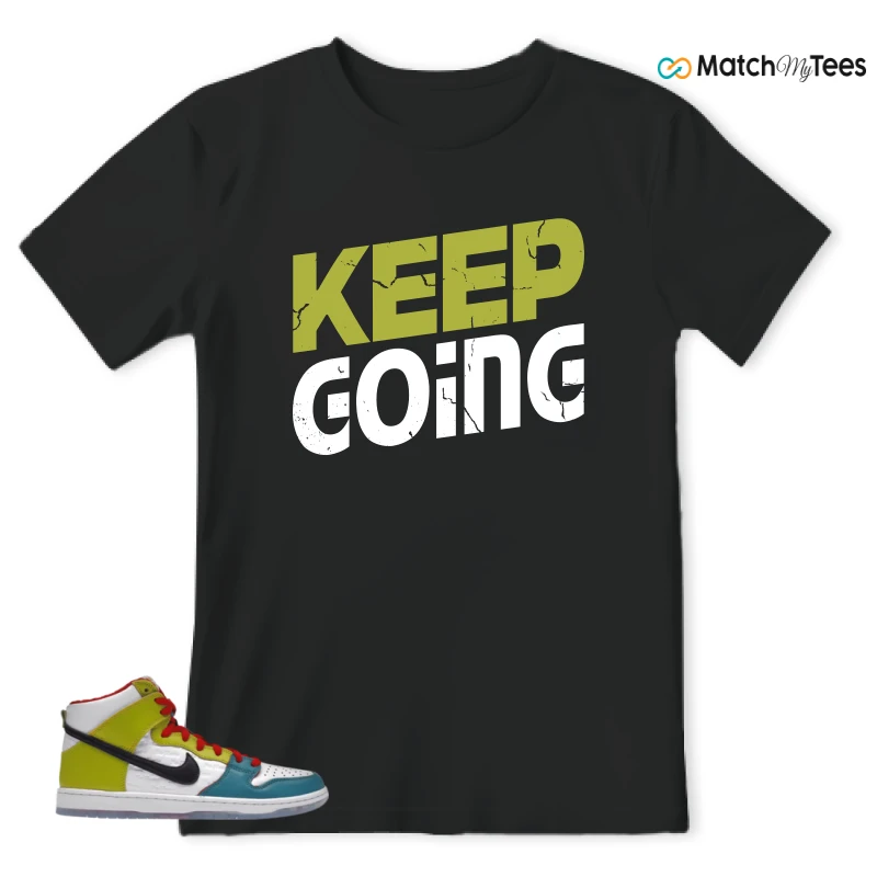 NIKE DUNK HIGH PRO FROSKATE ALL LOVE SNEAKER Matching Tees t-shirt