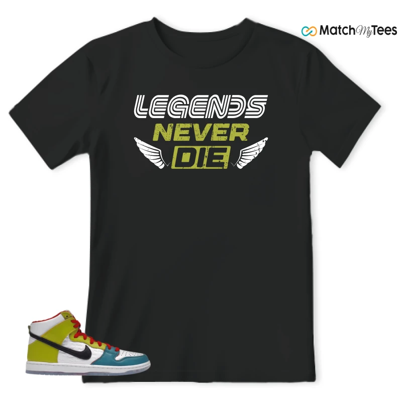 NIKE DUNK HIGH PRO FROSKATE ALL LOVE SNEAKER Matching Tees t-shirt
