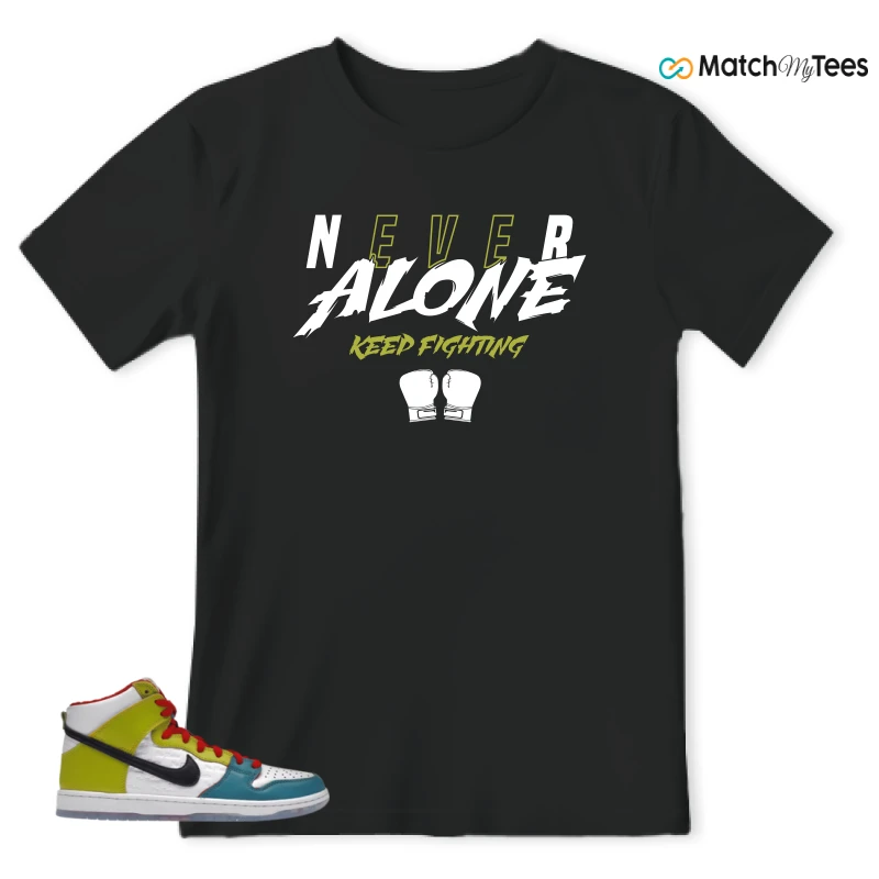 NIKE DUNK HIGH PRO FROSKATE ALL LOVE SNEAKER Matching Tees t-shirt