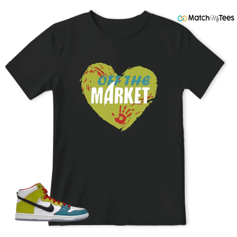 NIKE DUNK HIGH PRO FROSKATE ALL LOVE SNEAKER Matching Tees t-shirt
