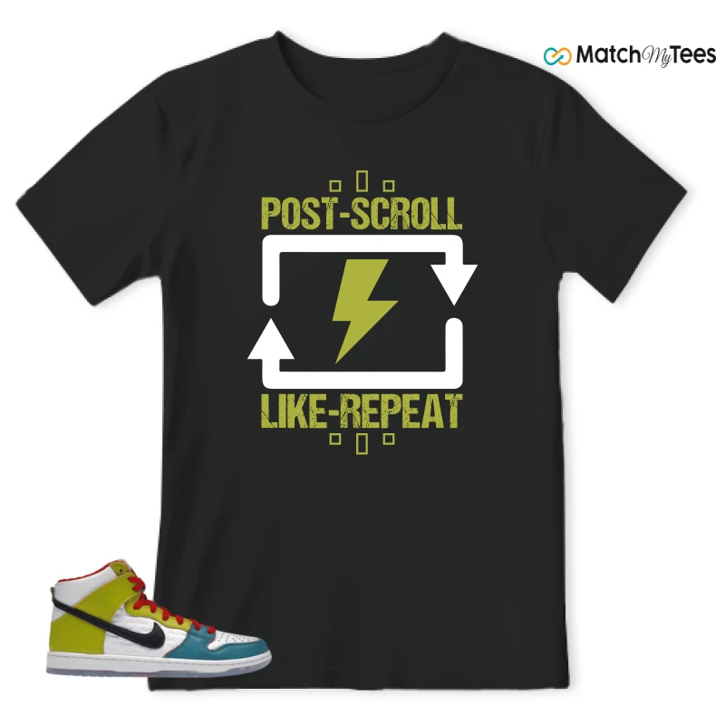 NIKE DUNK HIGH PRO FROSKATE ALL LOVE SNEAKER Matching Tees t-shirt