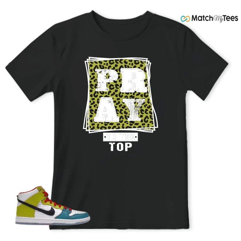 NIKE DUNK HIGH PRO FROSKATE ALL LOVE SNEAKER Matching Tees t-shirt