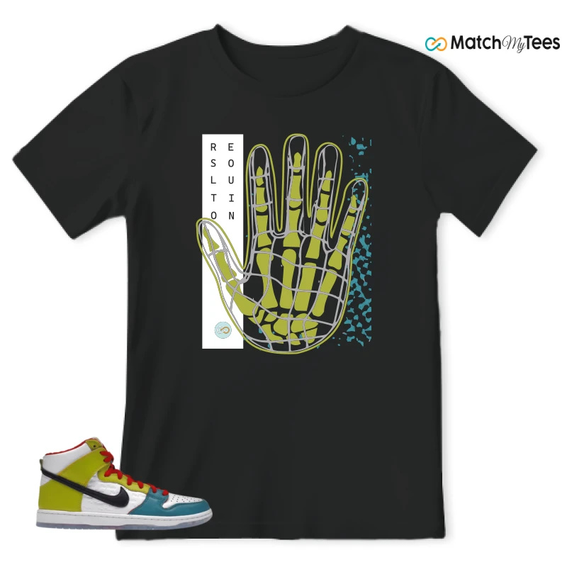 NIKE DUNK HIGH PRO FROSKATE ALL LOVE SNEAKER Matching Tees t-shirt