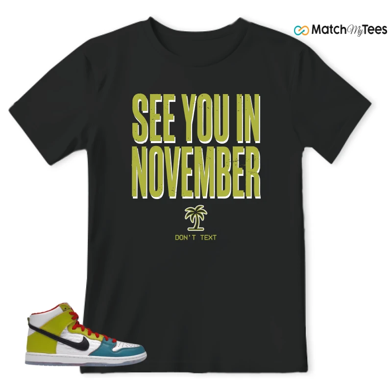 NIKE DUNK HIGH PRO FROSKATE ALL LOVE SNEAKER Matching Tees t-shirt