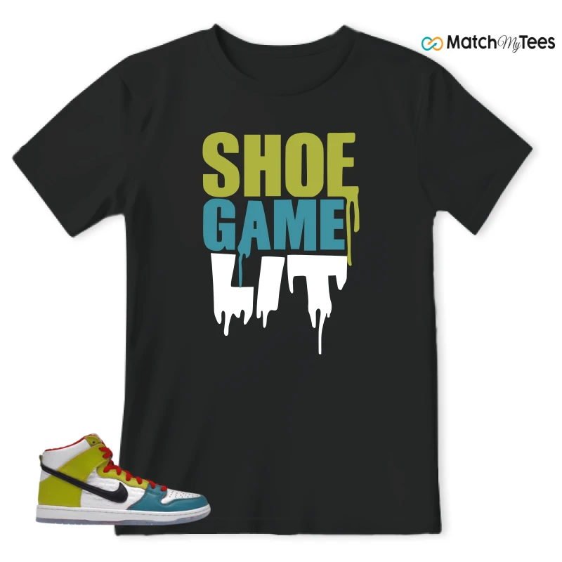 NIKE DUNK HIGH PRO FROSKATE ALL LOVE SNEAKER Matching Tees t-shirt