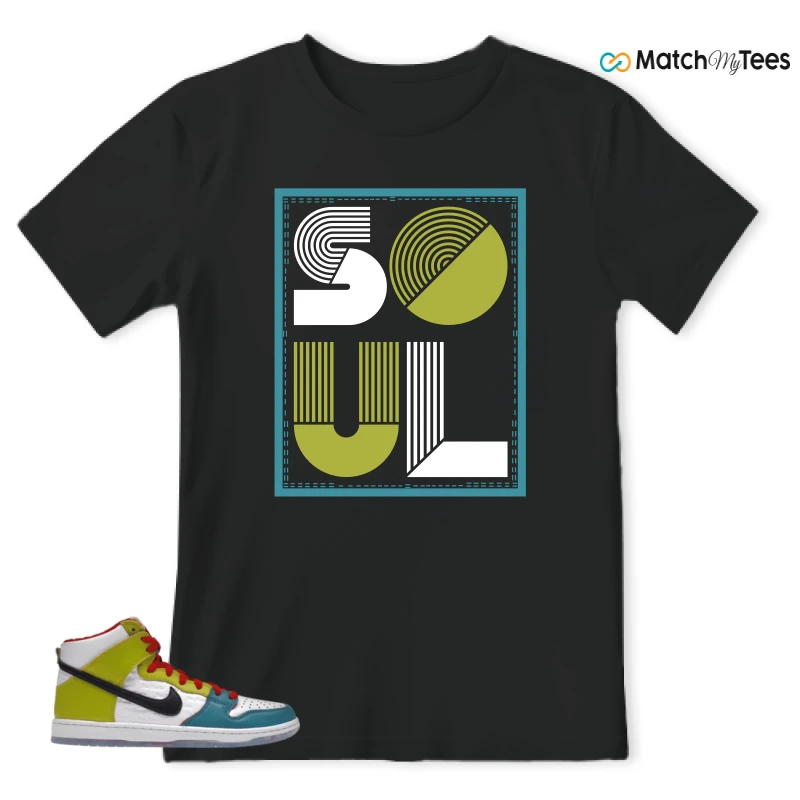 NIKE DUNK HIGH PRO FROSKATE ALL LOVE SNEAKER Matching Tees t-shirt