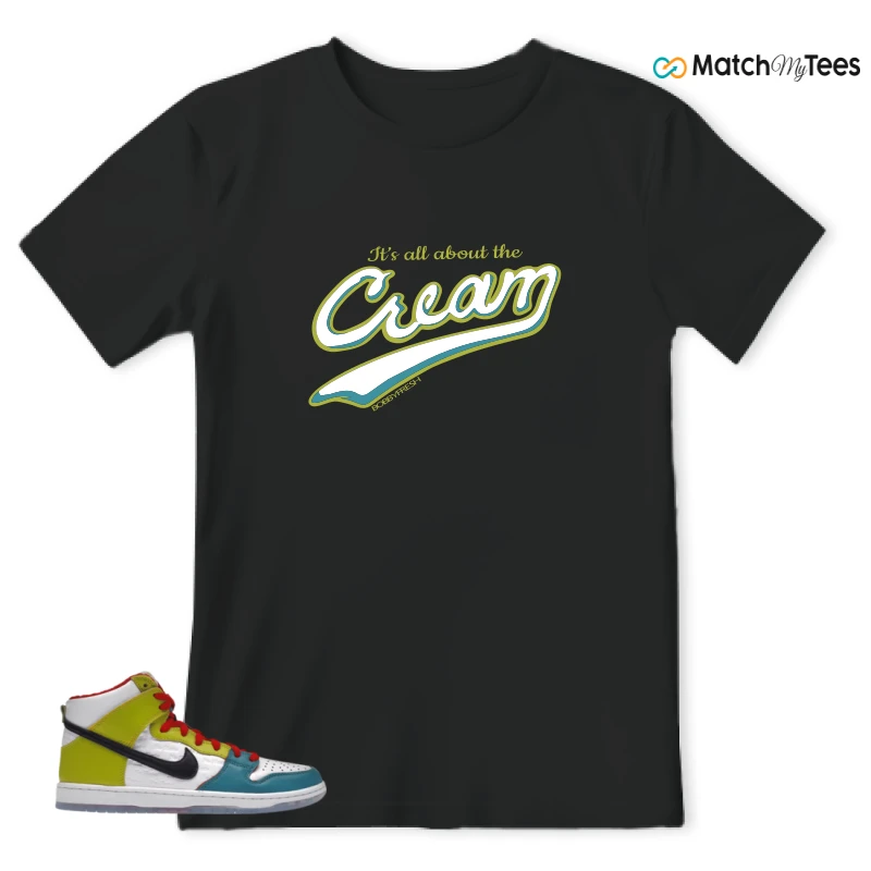 NIKE DUNK HIGH PRO FROSKATE ALL LOVE SNEAKER Matching Tees t-shirt