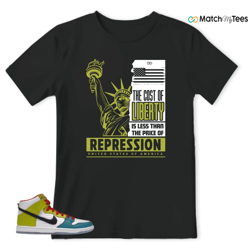 NIKE DUNK HIGH PRO FROSKATE ALL LOVE SNEAKER Matching Tees t-shirt