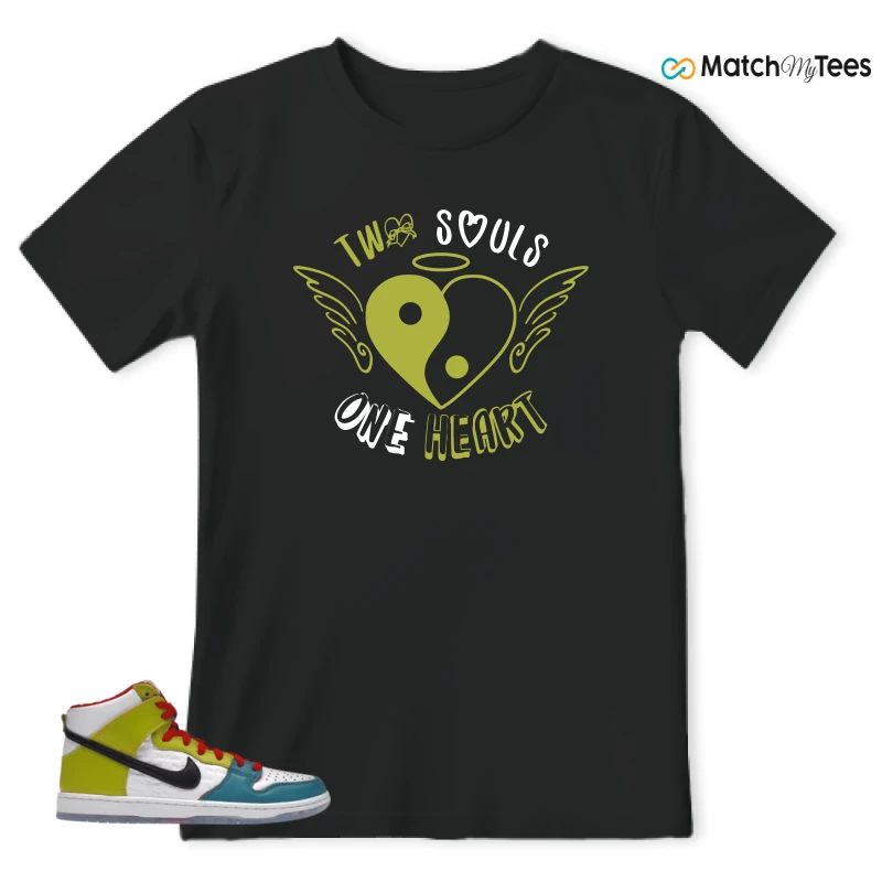 NIKE DUNK HIGH PRO FROSKATE ALL LOVE SNEAKER Matching Tees t-shirt