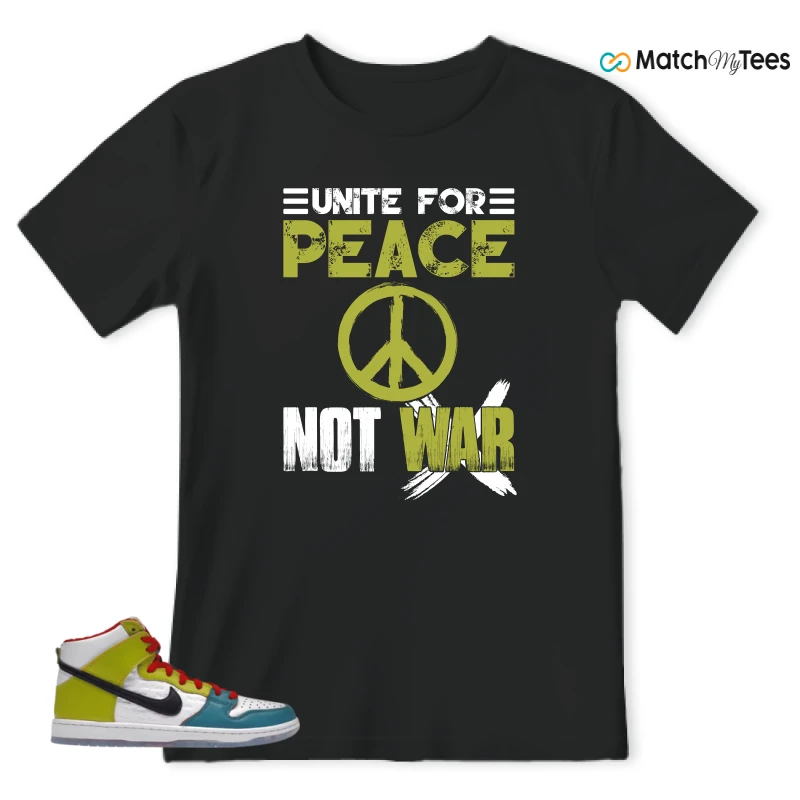 NIKE DUNK HIGH PRO FROSKATE ALL LOVE SNEAKER Matching Tees t-shirt